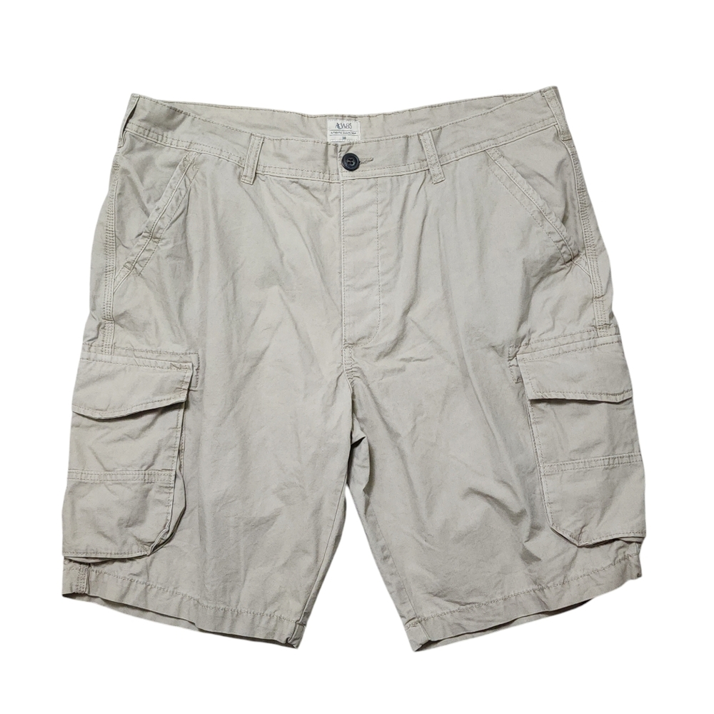 Mens ACW 85 Khaki Cargo Shorts Size 38
